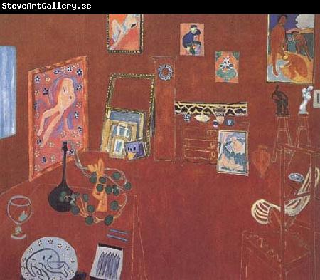 Henri Matisse The Red Studio (mk35)